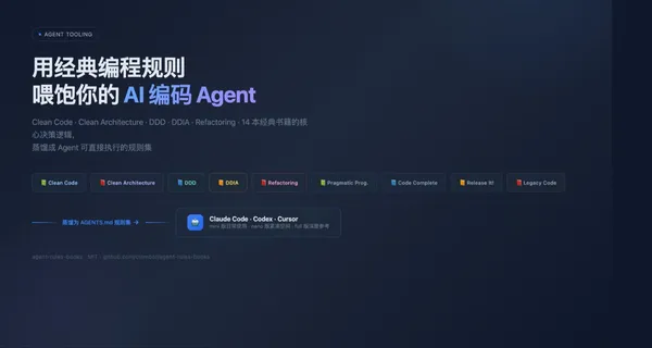 用经典编程规则喂饱你的 AI 编码 Agent