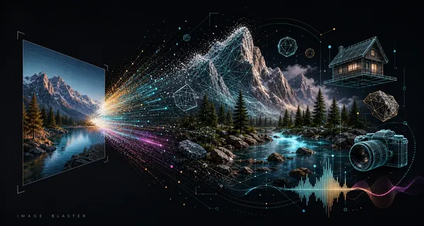 Image Blaster: Blast Any Image Into a Meshed 3D World in Under 5 Minutes