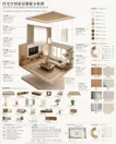 Japanese Living Room Configuration Infographic Prompt